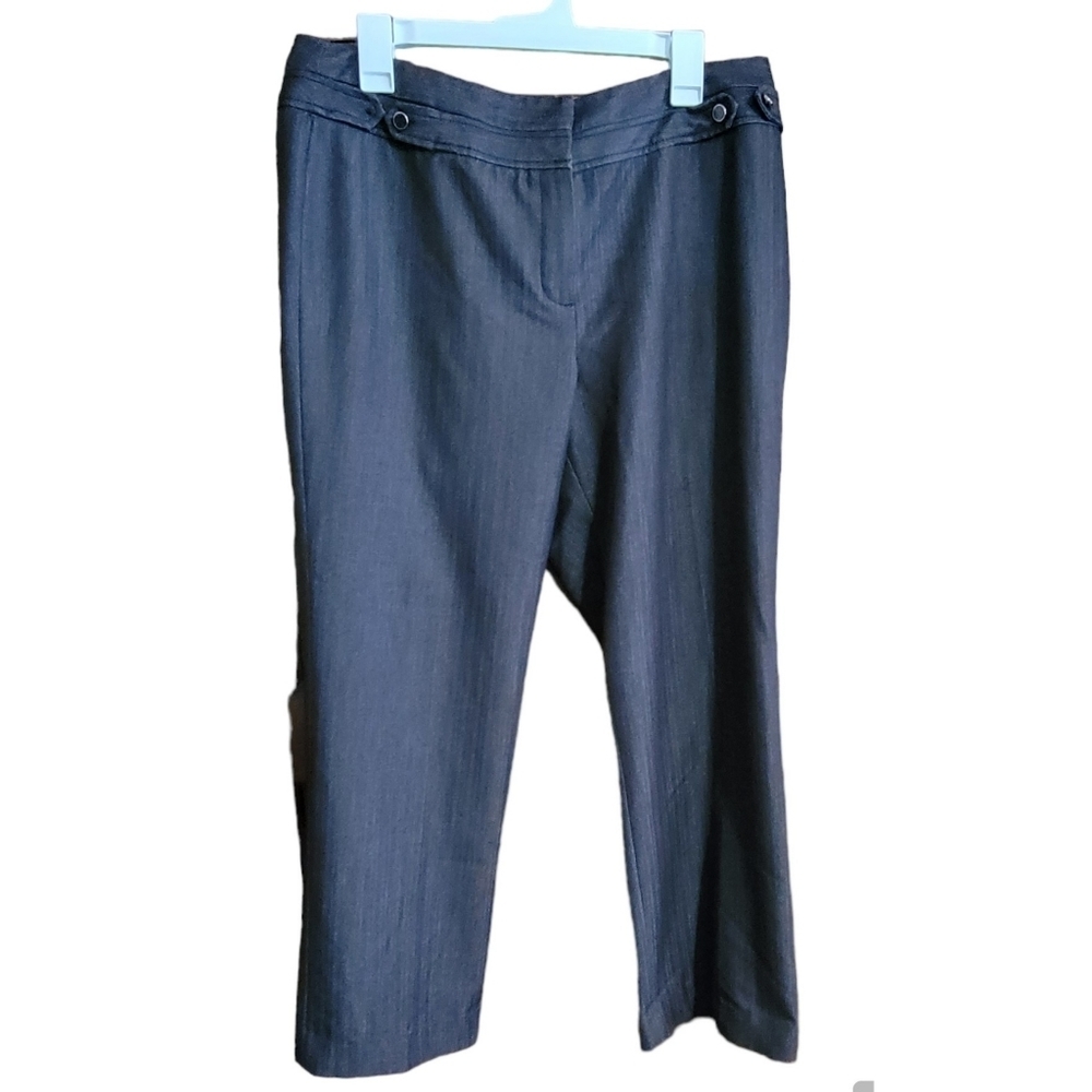 Larry Levine Gray Trousers Size 14 P